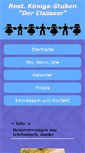 Mobile Screenshot of koenigs-stuben.com