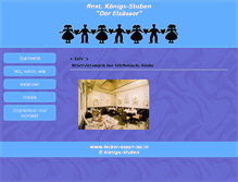 Tablet Screenshot of koenigs-stuben.com